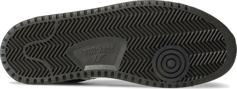 Unisex Keds Skyhawk Lo Leather Black White RXFBP4254