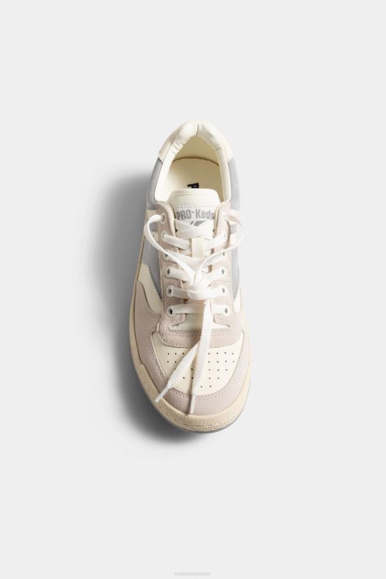Unisex Keds Skyhawk Lo Leather Mix Cream RXFBP4211