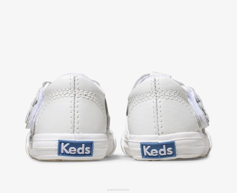 Big Kid Keds Daphne T-Strap Leather Sneaker Soft RXFBP4237