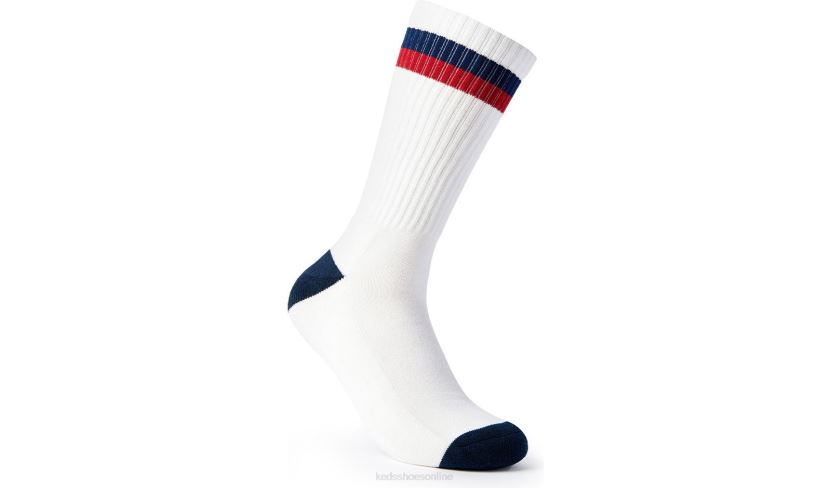 Unisex Keds 2PK Crew Socks White RXFBP4225