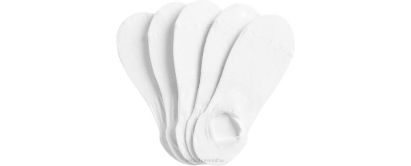 Women Keds 6 Pk High Cut Liner Socks White RXFBP4222