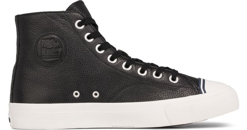 Unisex Keds Royal Hi Leather Sneaker Black RXFBP4142