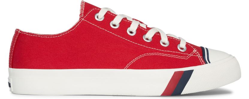 Unisex Keds Royal Lo Canvas Sneaker Red RXFBP4144