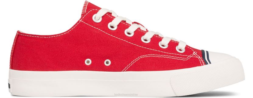 Unisex Keds Royal Lo Canvas Sneaker Red RXFBP4144