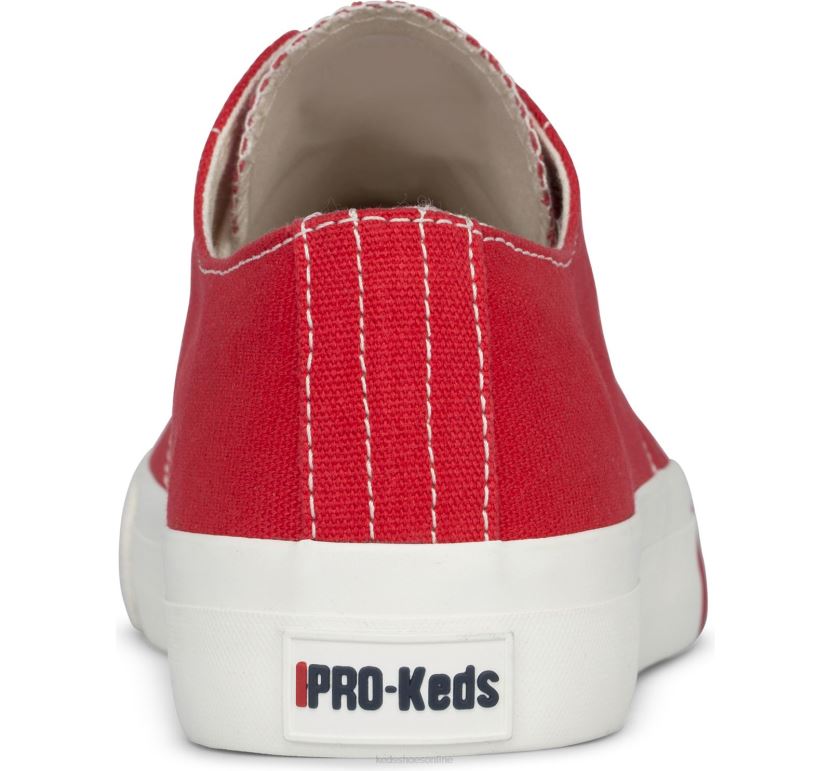 Unisex Keds Royal Lo Canvas Sneaker Red RXFBP4144