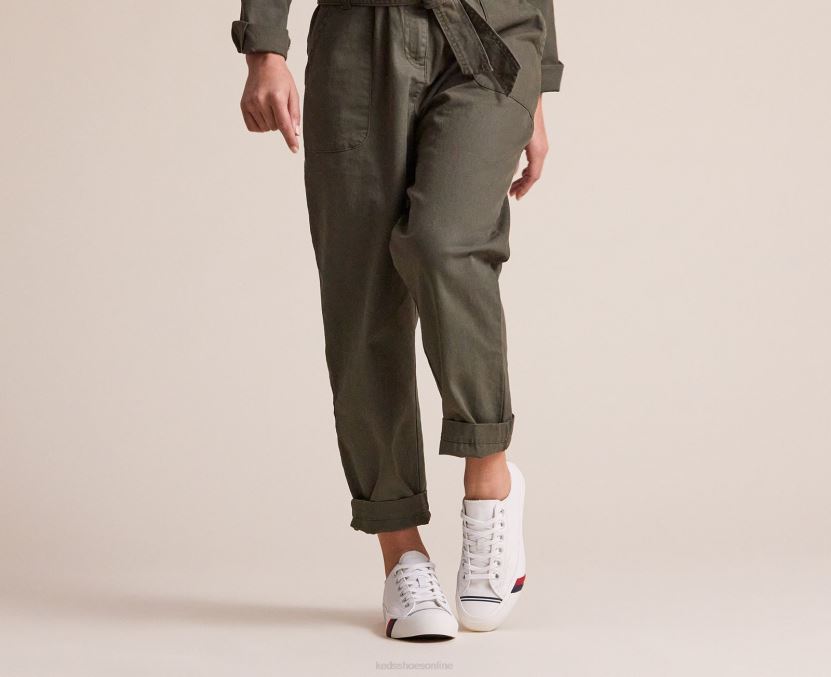 Unisex Keds Royal Lo Classic Leather Sneaker White RXFBP4136