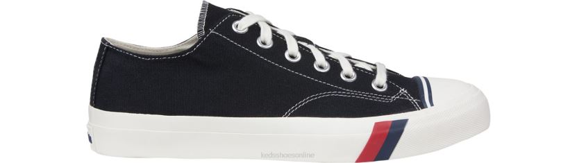 Unisex Keds Royal Lo Sneaker Black RXFBP4147