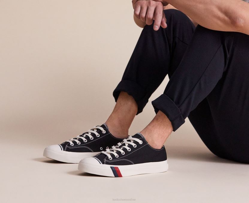 Unisex Keds Royal Lo Sneaker Black RXFBP4147