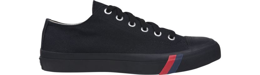 Unisex Keds Royal Lo Sneaker Black RXFBP4148