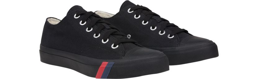 Unisex Keds Royal Lo Sneaker Black RXFBP4148