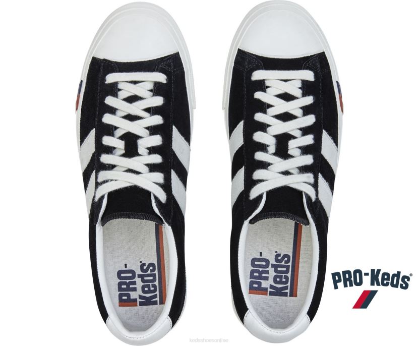 Unisex Keds Royal Plus Suede Sneaker Black RXFBP4137