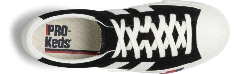 Unisex Keds Royal Plus Suede Sneaker Black RXFBP4137