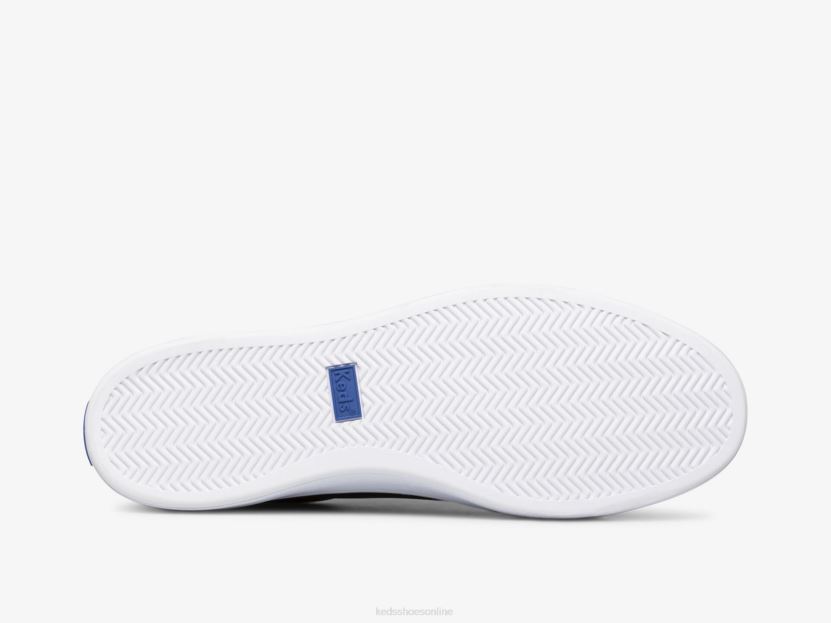 Women Keds Alley Leather Sneaker Black RXFBP4126