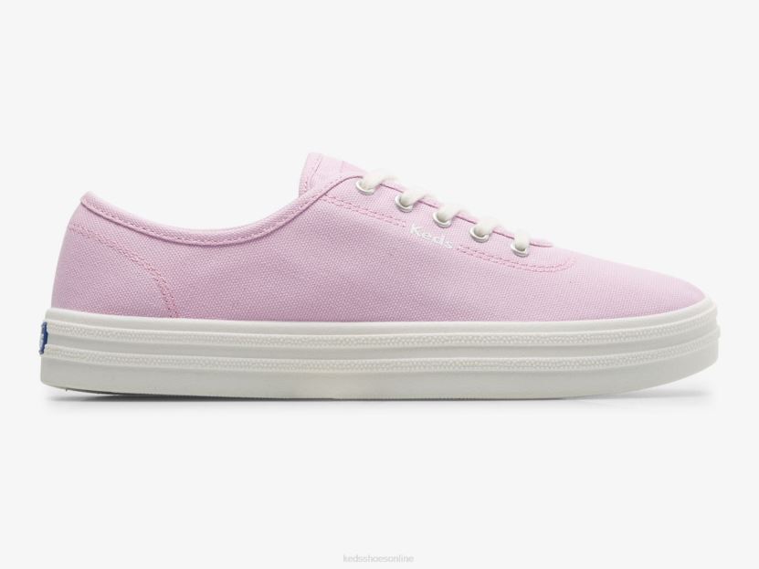Women Keds Breezie Canvas Sneaker Lilac RXFBP4199