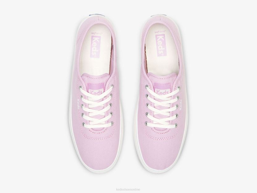 Women Keds Breezie Canvas Sneaker Lilac RXFBP4199