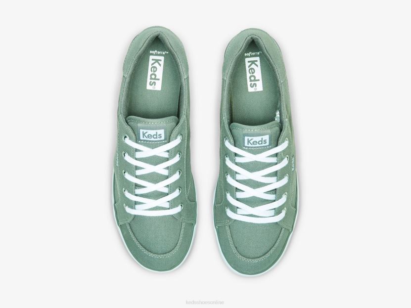 Women Keds Center III Canvas Sneaker Grey RXFBP478