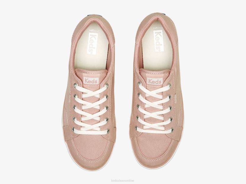 Women Keds Center III Canvas Sneaker Mauve RXFBP479