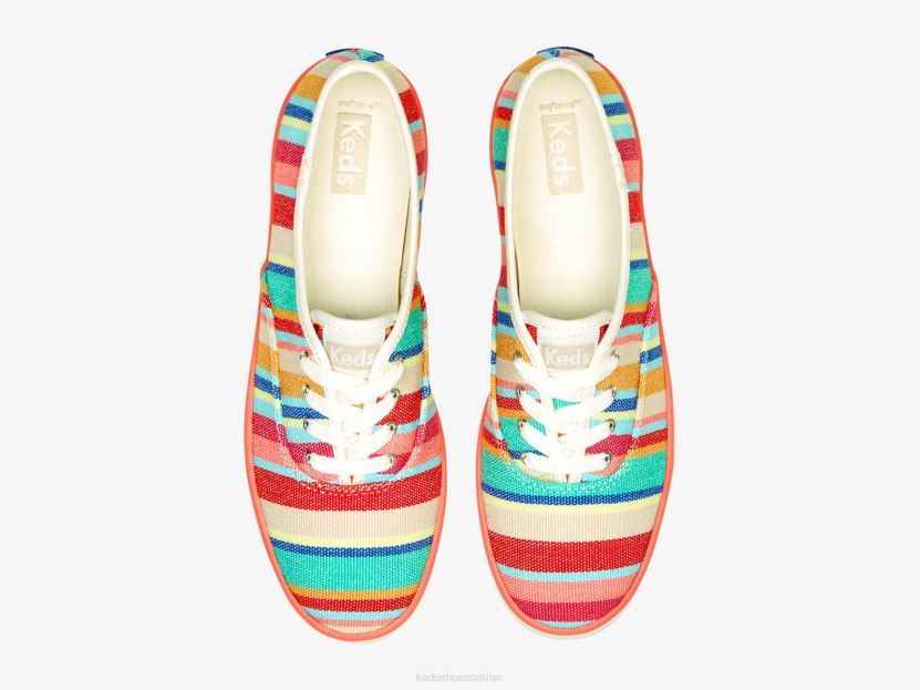 Women Keds Champion Eco-Friendly Sneaker Pink Multi RXFBP4158