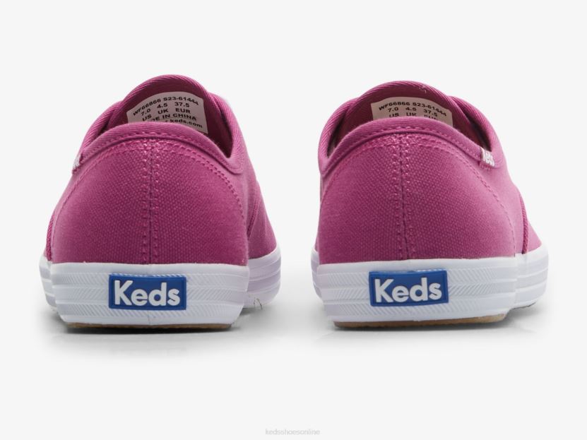 Women Keds Champion Feat. Organic Cotton Sneaker Purple RXFBP4150
