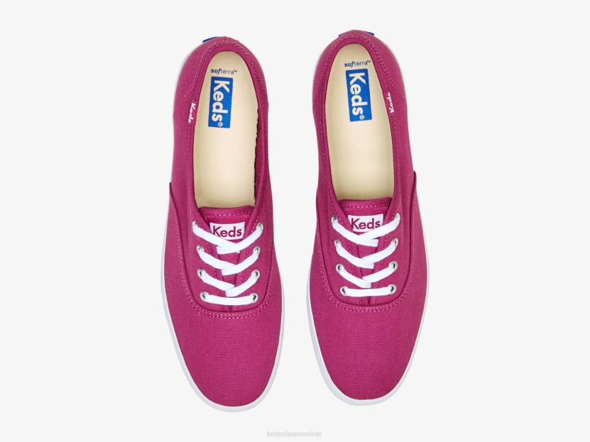 Women Keds Champion Feat. Organic Cotton Sneaker Purple RXFBP4150