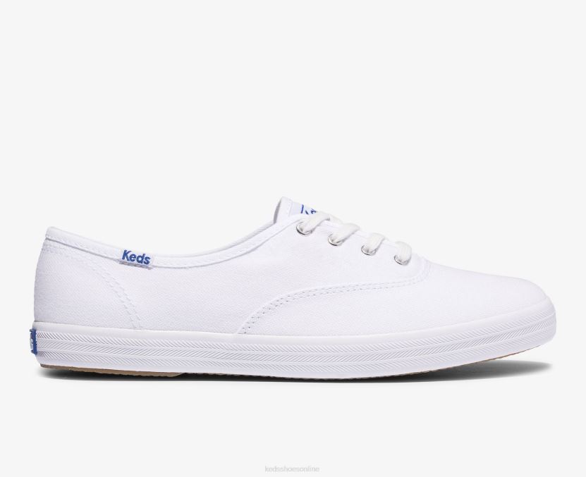 Women Keds Champion Feat. Organic Cotton Sneaker White RXFBP4108