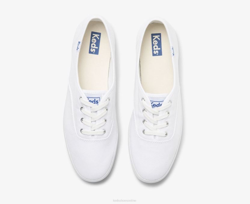 Women Keds Champion Feat. Organic Cotton Sneaker White RXFBP4108