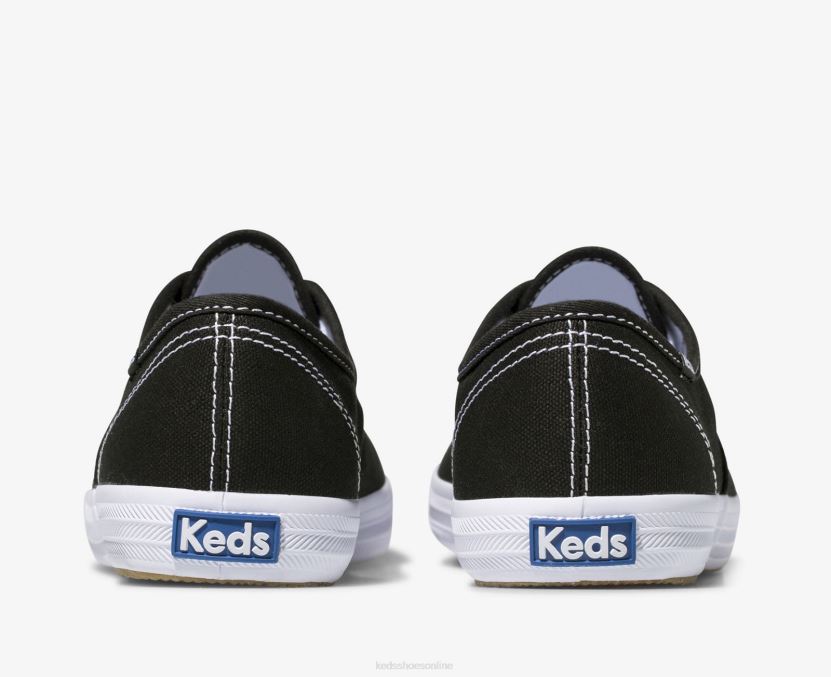 Women Keds Champion Originals Sneaker Black RXFBP496