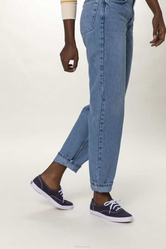 Women Keds Champion Originals Sneaker Navy RXFBP493