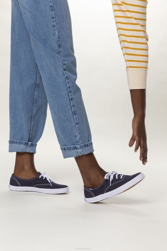 Women Keds Champion Originals Sneaker Navy RXFBP493