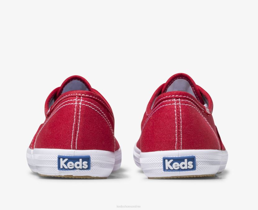 Women Keds Champion Originals Sneaker Red RXFBP495
