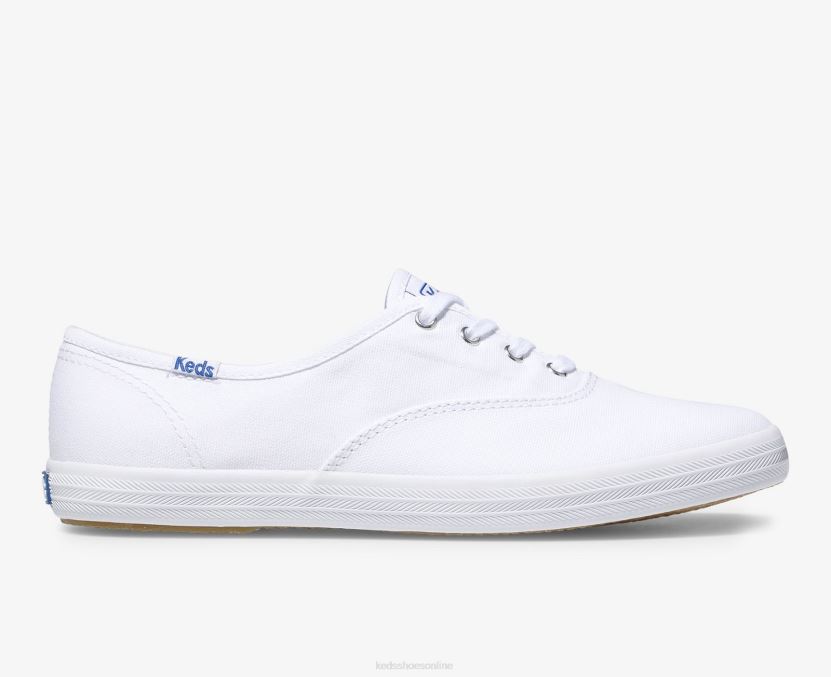 Women Keds Champion Originals Sneaker White RXFBP492