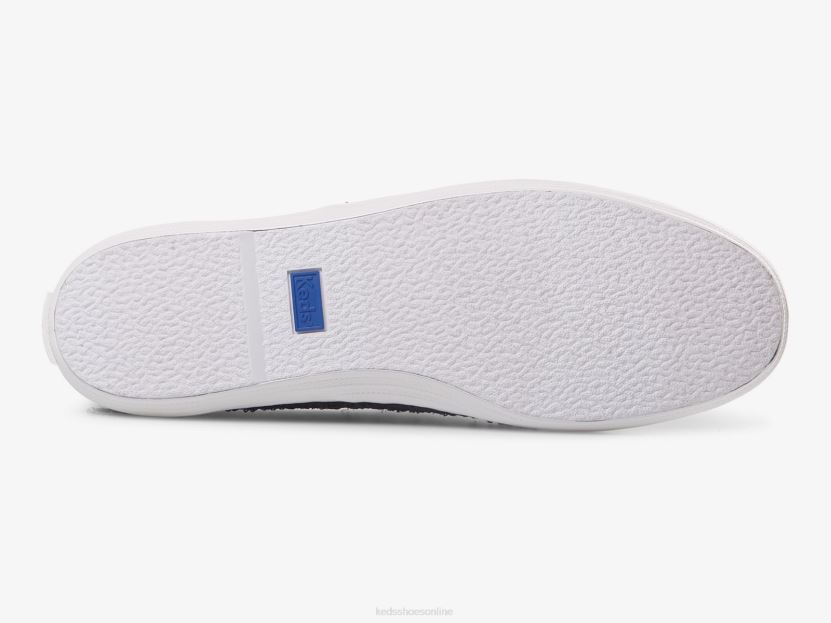 Women Keds Champion Sequins Celebration Sneaker Black RXFBP4187