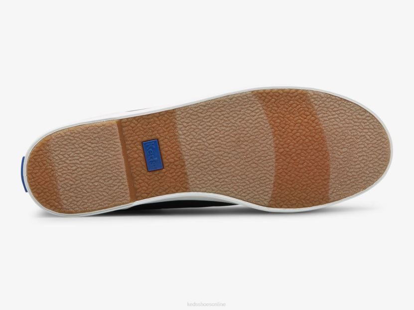 Women Keds Kickstart Hi Canvas Sneaker Black RXFBP4114