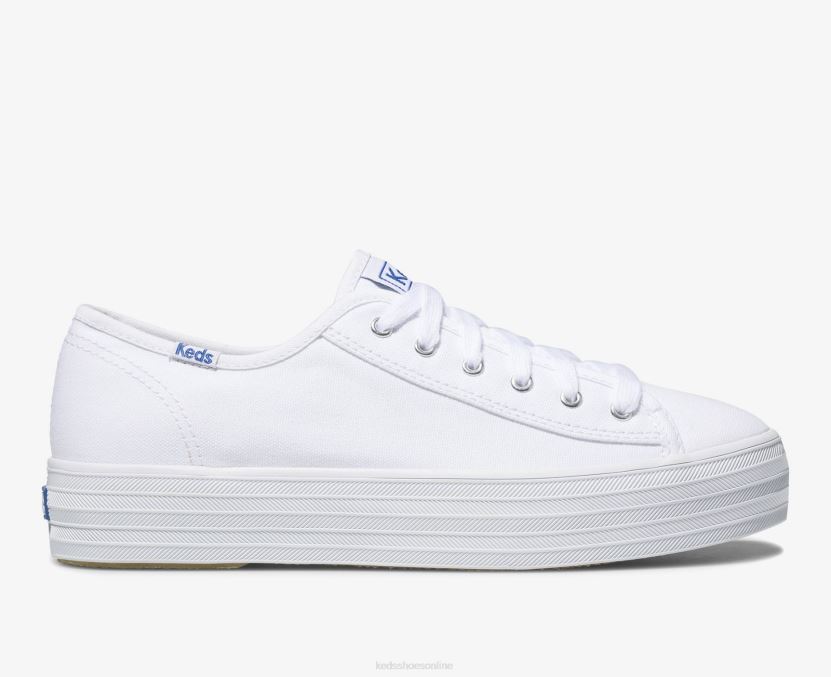 Women Keds Triple Kick White RXFBP4100