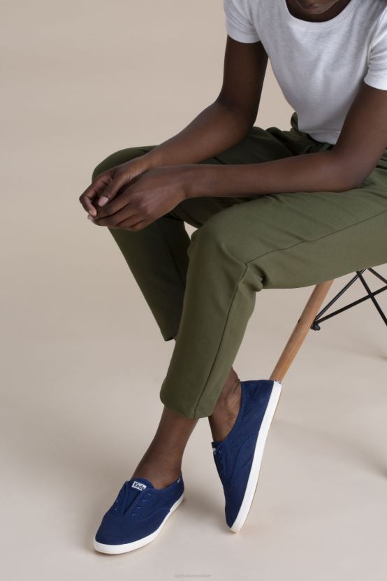 Women Keds Chillax Washable Slip On Sneaker Blue RXFBP443