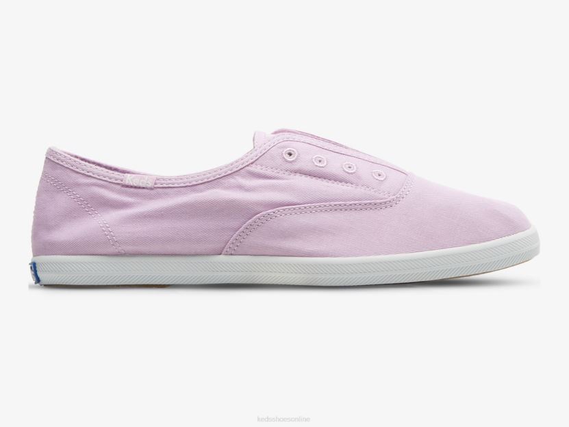 Women Keds Chillax Washable Twill Slip On Sneaker Lilac RXFBP461