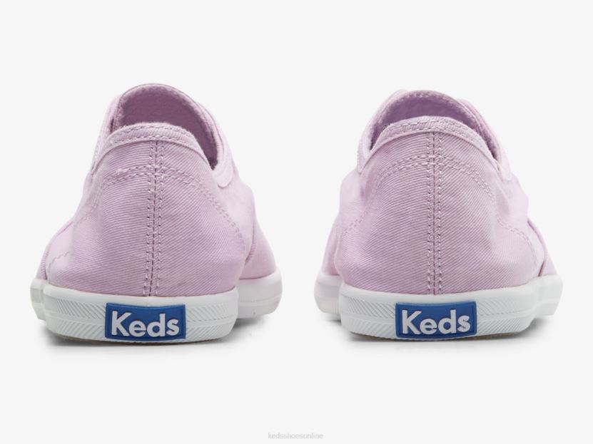 Women Keds Chillax Washable Twill Slip On Sneaker Lilac RXFBP461