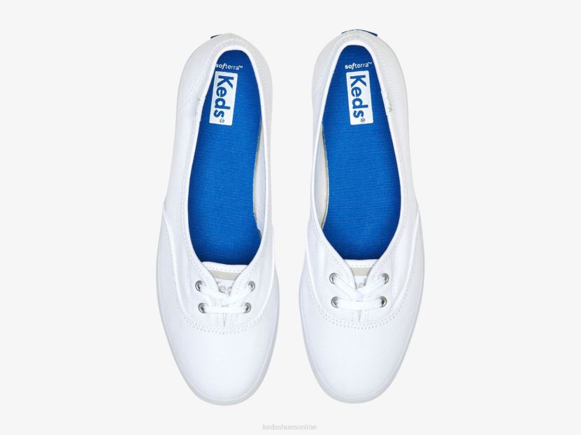 Women Keds The Mini Canvas Slip On Sneaker White RXFBP45