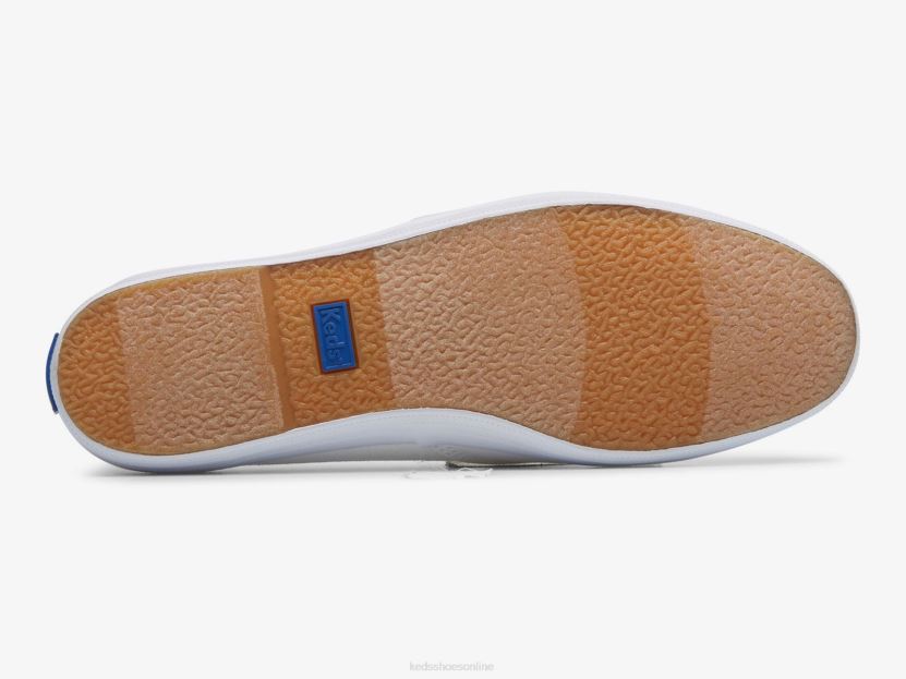 Women Keds The Mini Canvas Slip On Sneaker White RXFBP45