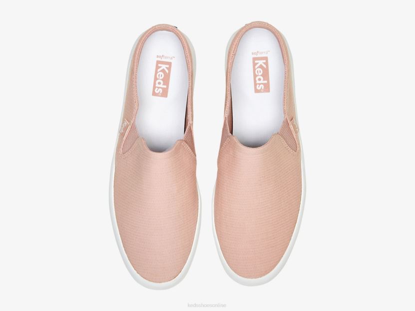 Women Keds Kickback Mule Crepe Slip On Sneaker Mauve RXFBP450