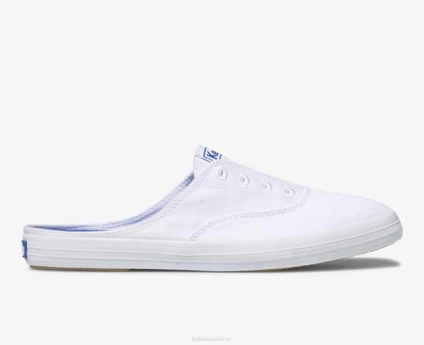 Women Keds Moxie Mule White RXFBP410