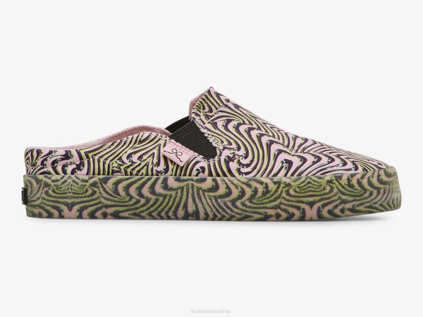 Women Keds x Maisie Wilen Kickback Mule Slip On Sneaker Pink RXFBP458