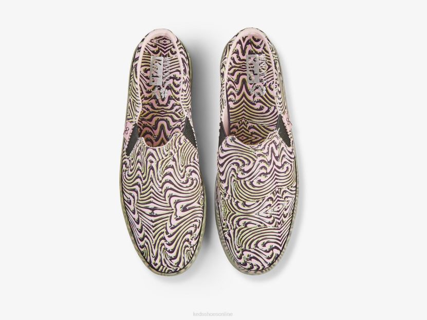 Women Keds x Maisie Wilen Kickback Mule Slip On Sneaker Pink RXFBP458