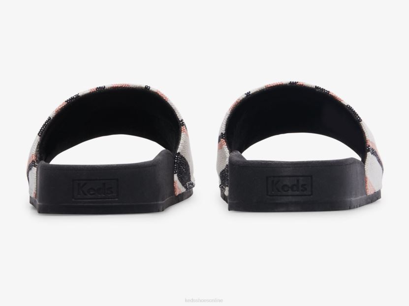 Women Keds Bliss Eco-Friendly Slip On Black Multi RXFBP417