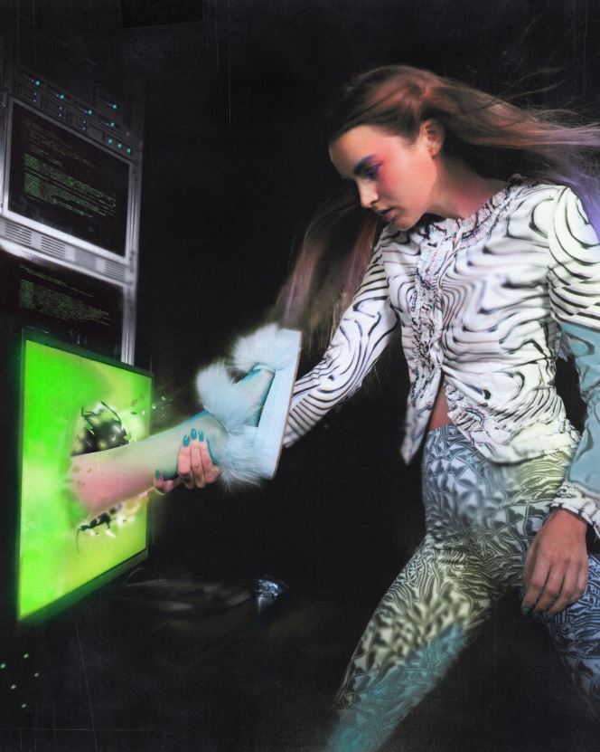 Women Keds x Maisie Wilen Trio Platform Blue RXFBP457