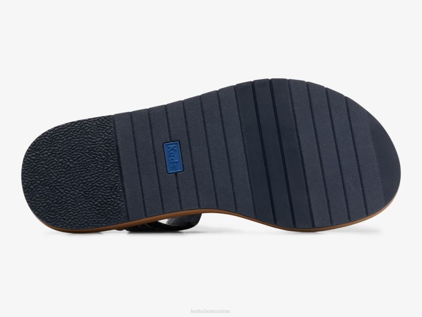 Women Keds x Rifle Paper Co. Trio Sandal Navy RXFBP455