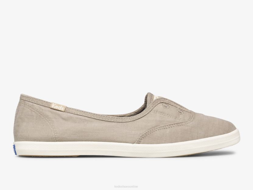 Women Keds Chillax Mini Twill Washable Sneaker Tan RXFBP435