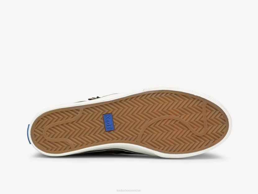 Women Keds Cooper Zip Bootie Black RXFBP472